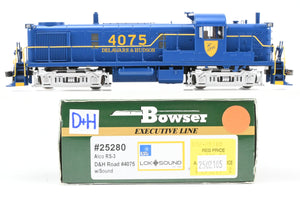 HO Bowser "Executive Line" D&H – Delaware & Hudson Alco RS-3 With ESU DCC & Sound Factory Painted No. 4075