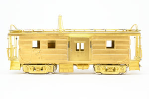 HO Brass OMI - Overland Models, Inc. MILW - Milwaukee Road Bay Window Caboose With Straight Trucks