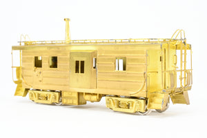 HO Brass OMI - Overland Models, Inc. MILW - Milwaukee Road Bay Window Caboose With Straight Trucks