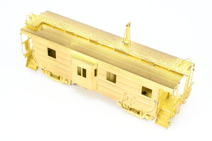 HO Brass OMI - Overland Models, Inc. MILW - Milwaukee Road Bay Window Caboose With Straight Trucks