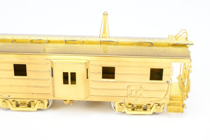HO Brass OMI - Overland Models, Inc. MILW - Milwaukee Road Bay Window Caboose With Straight Trucks