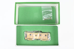HO Brass OMI - Overland Models, Inc. MILW - Milwaukee Road Bay Window Caboose With Straight Trucks