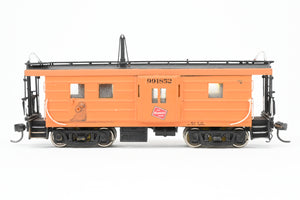 HO Brass OMI - Overland Models, Inc. MILW - Milwaukee Road Bay Window Caboose With Straight Trucks CP No. 991852