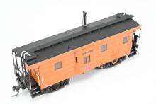 Load image into Gallery viewer, HO Brass OMI - Overland Models, Inc. MILW - Milwaukee Road Bay Window Caboose With Straight Trucks CP No. 991852
