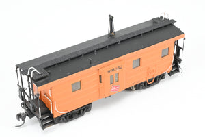 HO Brass OMI - Overland Models, Inc. MILW - Milwaukee Road Bay Window Caboose With Straight Trucks CP No. 991852