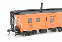 Load image into Gallery viewer, HO Brass OMI - Overland Models, Inc. MILW - Milwaukee Road Bay Window Caboose With Straight Trucks CP No. 991852
