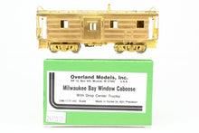 Load image into Gallery viewer, HO Brass OMI - Overland Models, Inc. MILW - Milwaukee Road Bay Window Caboose w/ Drop Center Trucks
