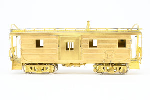 HO Brass OMI - Overland Models, Inc. MILW - Milwaukee Road Bay Window Caboose w/ Drop Center Trucks