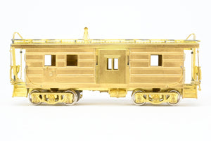HO Brass OMI - Overland Models, Inc. MILW - Milwaukee Road Bay Window Caboose w/ Drop Center Trucks