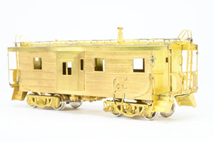 HO Brass OMI - Overland Models, Inc. MILW - Milwaukee Road Bay Window Caboose w/ Drop Center Trucks