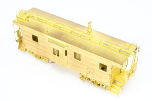 HO Brass OMI - Overland Models, Inc. MILW - Milwaukee Road Bay Window Caboose w/ Drop Center Trucks
