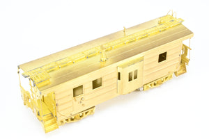 HO Brass OMI - Overland Models, Inc. MILW - Milwaukee Road Bay Window Caboose w/ Drop Center Trucks