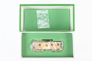 HO Brass OMI - Overland Models, Inc. MILW - Milwaukee Road Bay Window Caboose w/ Drop Center Trucks