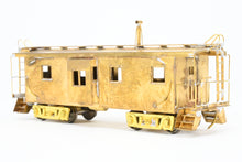 Load image into Gallery viewer, HO Brass NPP - Nickel Plate Products MILW - Milwaukee Road Smooth Side Bay Window Caboose
