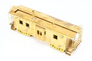 HO Brass NPP - Nickel Plate Products MILW - Milwaukee Road Smooth Side Bay Window Caboose