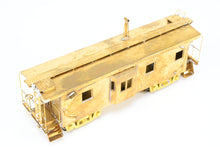 Load image into Gallery viewer, HO Brass NPP - Nickel Plate Products MILW - Milwaukee Road Smooth Side Bay Window Caboose

