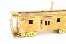 Load image into Gallery viewer, HO Brass NPP - Nickel Plate Products MILW - Milwaukee Road Smooth Side Bay Window Caboose
