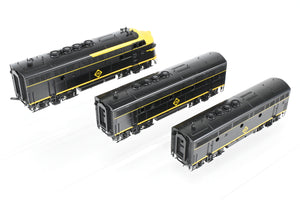 HO Brass Oriental Limited Erie Railroad EMD F3A/F3B/F3A 1500 HP Phase II/III FP Set