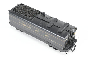 HO Brass NJ Custom Brass B&O - Baltimore & Ohio Class V-2 “Lord Baltimore” 4-6-4 TENDER ONLY Custom Painted NO BOX