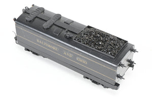 HO Brass NJ Custom Brass B&O - Baltimore & Ohio Class V-2 “Lord Baltimore” 4-6-4 TENDER ONLY Custom Painted NO BOX