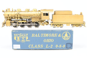 HO Brass PFM - United B&O - Baltimore & Ohio L-2 0-8-0 B&O Power Series