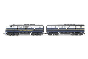 HO Brass Hallmark Models B&O - Baltimore & Ohio EMD F3 A/B Set Powered A Unpowered B CP