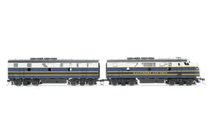 HO Brass Hallmark Models B&O - Baltimore & Ohio EMD F3 A/B Set Powered A Unpowered B CP