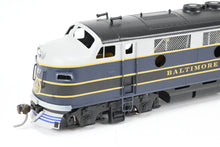 Load image into Gallery viewer, HO Brass Hallmark Models B&amp;O - Baltimore &amp; Ohio EMD F3 A/B Set Powered A Unpowered B CP
