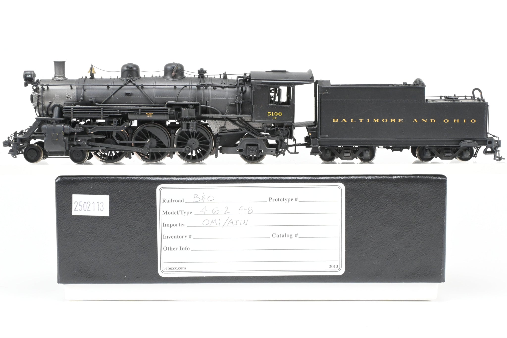 HO Brass OMI - Overland Models, Inc. C&O - Chesapeake & Ohio A-16 4-4- – ReSourced Rails HO Brass OMI - Overland Models, Inc. C&O - Chesapeake & Ohio A-16 4-4- – ReSourced Rails