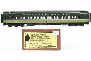 HO Brass W&R Enterprises NP - Northern Pacific Heavyweight Coach W/Air, Factory Painted "Loewy" No. 1213