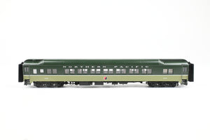 HO Brass W&R Enterprises NP - Northern Pacific HW Deluxe Coach W/Air Nos. 1342-1349 (Plan 3975), Factory Painted "Lowey" No. 1343