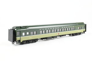 HO Brass W&R Enterprises NP - Northern Pacific HW Deluxe Coach W/Air Nos. 1342-1349 (Plan 3975), Factory Painted "Lowey" No. 1343