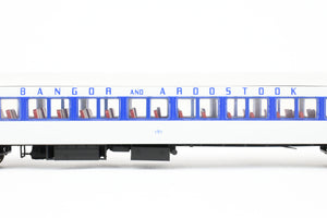 HO Rapido Trains Inc. BAR - Bangor & Aroostock Osgood - Bradley 10 Window Coach No. 151 Passenger Car