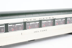 HO Brass CON Railway Classics NH - New Haven "City" Series  Parlor Car, FP "Holyoke" No. 319,  1948 Era Merchants Ltd.