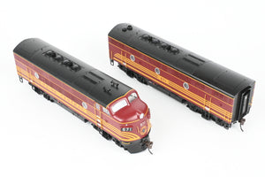 HO Athearn Genesis B&M – Boston & Maine EMD F3-A/B Phase II Passenger Set