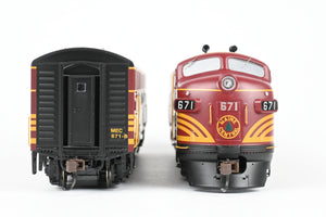 HO Athearn Genesis B&M – Boston & Maine EMD F3-A/B Phase II Passenger Set