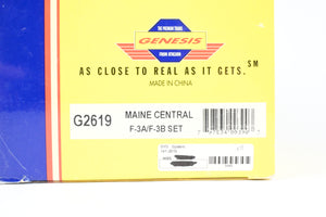 HO Athearn Genesis B&M – Boston & Maine EMD F3-A/B Phase II Passenger Set