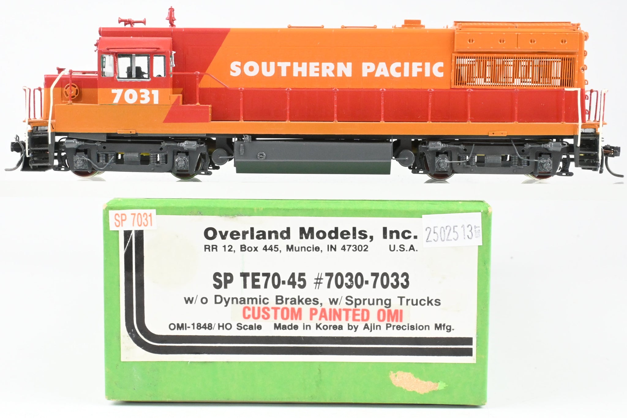 UNION PACIFIC 2-10-2 #5003 塗装済み完成品 UNION PACIFIC 2-10-2 #5003 Painted and complete Used from