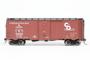 HO Brass ASM – American Scale Models C&O – Chesapeake & Ohio 1937 AAR Boxcar w/ Art Deco Ends FP No. 5465