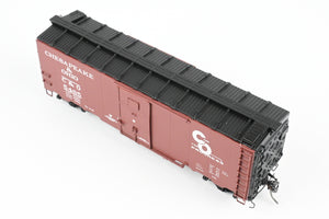 HO Brass ASM – American Scale Models C&O – Chesapeake & Ohio 1937 AAR Boxcar w/ Art Deco Ends FP No. 5465