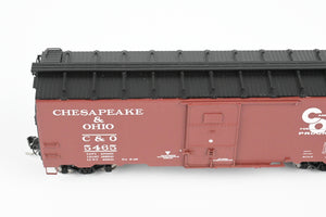 HO Brass ASM – American Scale Models C&O – Chesapeake & Ohio 1937 AAR Boxcar w/ Art Deco Ends FP No. 5465
