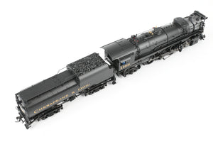 HO NEW Brass Hybrid BLI - Broadway Limited Imports C&O – Chesapeake & Ohio K-2 2-8-2 Mikado w/ 12-VC Tender FP #1166 w/ Smoke Paragon 4 Sound/DC/DCC