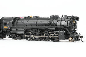 HO NEW Brass Hybrid BLI - Broadway Limited Imports C&O – Chesapeake & Ohio K-2 2-8-2 Mikado w/ 12-VC Tender FP #1166 w/ Smoke Paragon 4 Sound/DC/DCC