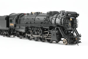 HO NEW Brass Hybrid BLI - Broadway Limited Imports C&O – Chesapeake & Ohio K-2 2-8-2 Mikado w/ 12-VC Tender FP #1166 w/ Smoke Paragon 4 Sound/DC/DCC