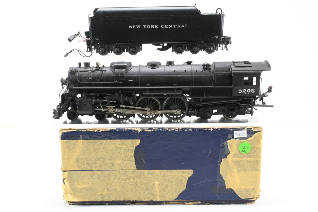 2 Rail O Scale Brass U. S. Hobbies NYC - New York Central J-1e 4-6-4 Hudson Custom Painted as J1d No. 5295 With Can Motor & DCC Upgrade