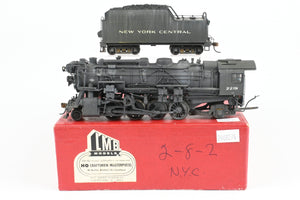 HO Brass CON LMB Models NYC - New York Central 2-8-2 H-10a Mikado Custom Painted and Heavily Weathered No. 2219