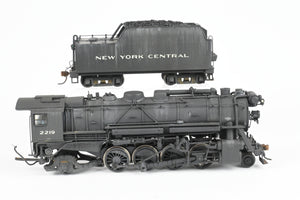 HO Brass LMB Models NYC - New York Central 2-8-2 H-10a Mikado Custom Painted and Heavily Weathered No. 2219
