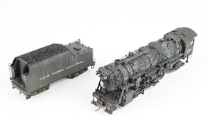 HO Brass LMB Models NYC - New York Central 2-8-2 H-10a Mikado Custom Painted and Heavily Weathered No. 2219