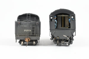 HO Brass LMB Models NYC - New York Central 2-8-2 H-10a Mikado Custom Painted and Heavily Weathered No. 2219