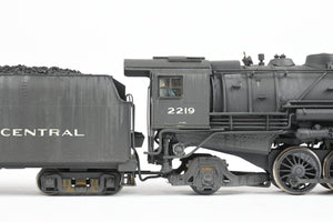 HO Brass LMB Models NYC - New York Central 2-8-2 H-10a Mikado Custom Painted and Heavily Weathered No. 2219